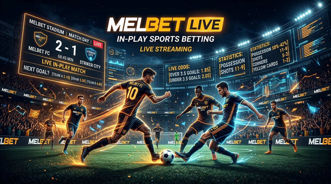 الرهان المباشر في MelBet مصر 2026